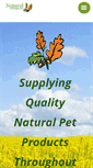 Mobile Screenshot of naturalpetproductsltd.com